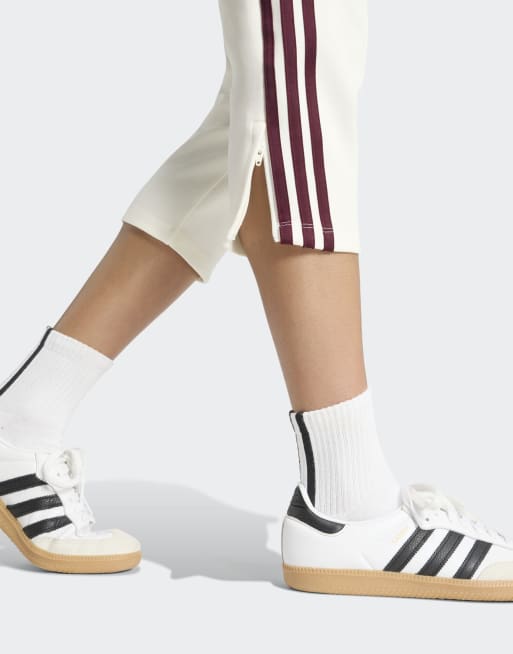 adidas Originals 3/4 superstar track pants in off white | ASOS