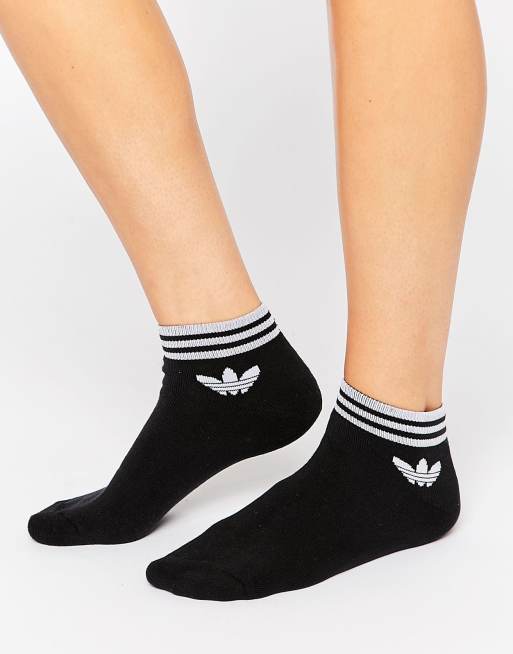 Adidas trefoil shop ankle socks