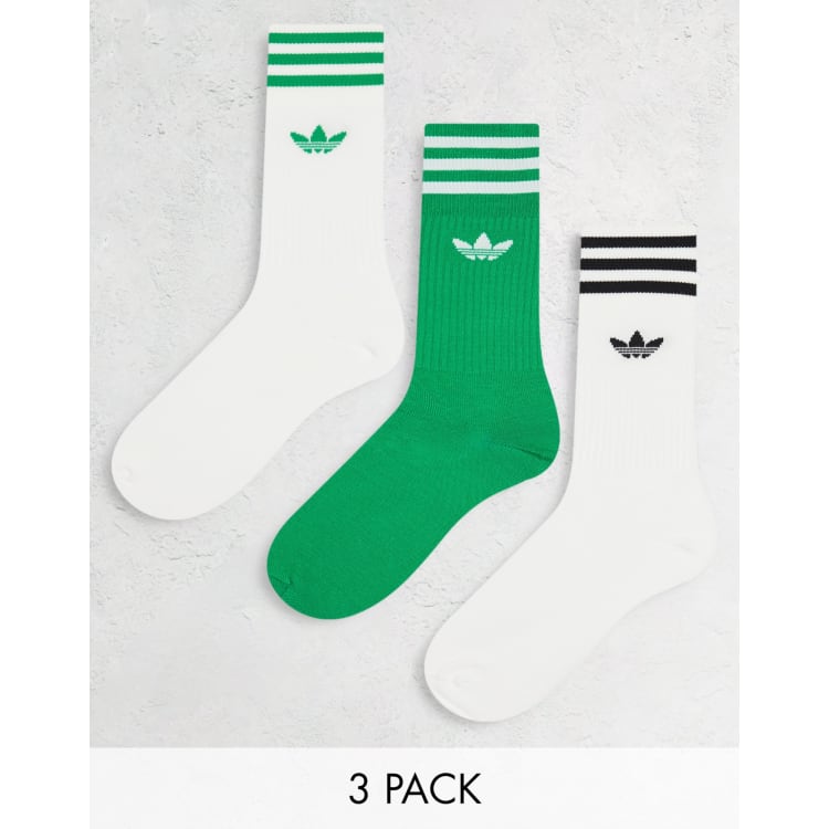 Adidas originals 2024 socks green