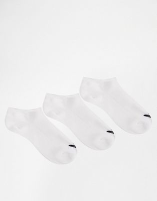 adidas Originals 3 Pack Sneaker Socks In White AH6882 | ASOS