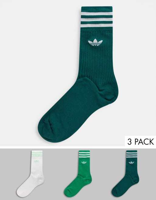 adidas originals socks green