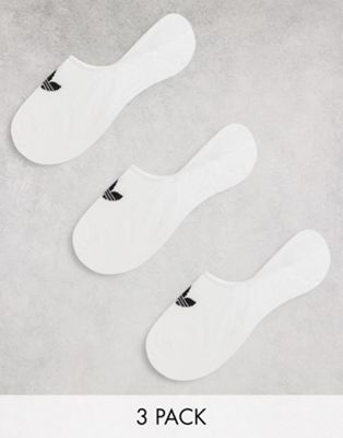 adidas Originals 3 pack sock in white - ASOS Price Checker