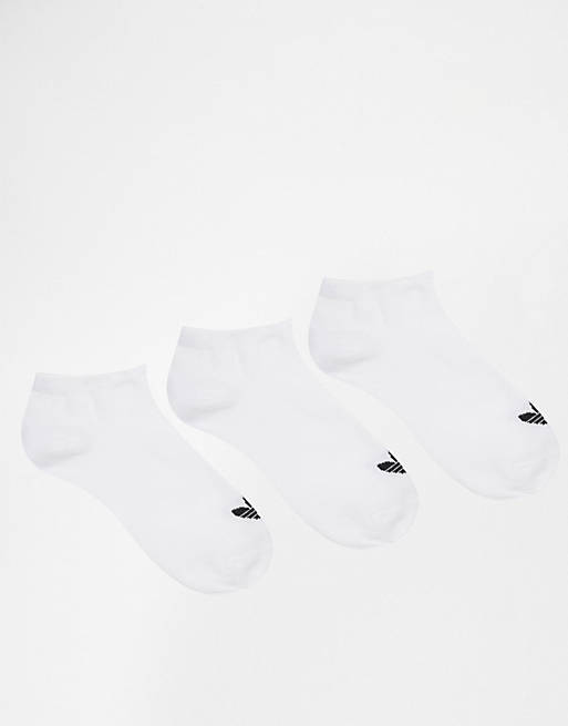 adidas Originals 3 Pack Trefoil Liner Socks | ASOS