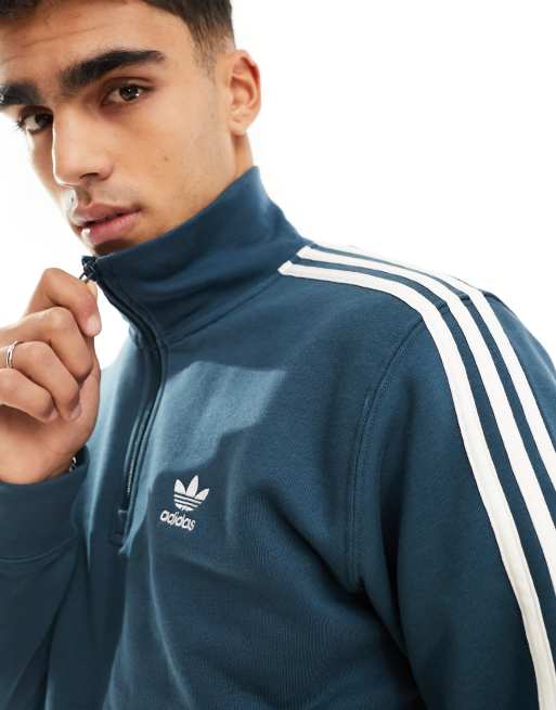 Adidas sweatshirt hot sale 3 stripes