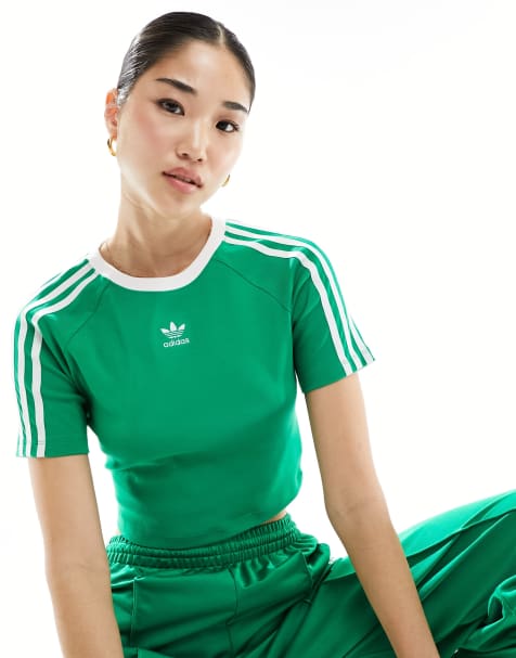 Olive green outlet adidas womens clothing