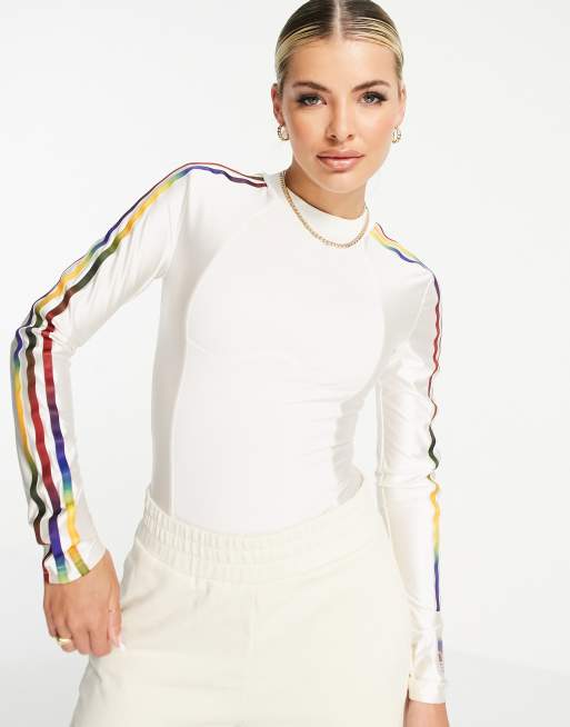 adidas Originals GRAPHIC BODYSUIT FL4150 White 