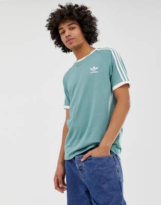 adidas originals california t shirt in green