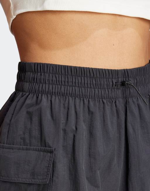 adidas Originals 3 stripe cargo shorts in black | ASOS