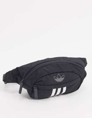 adidas black fanny pack