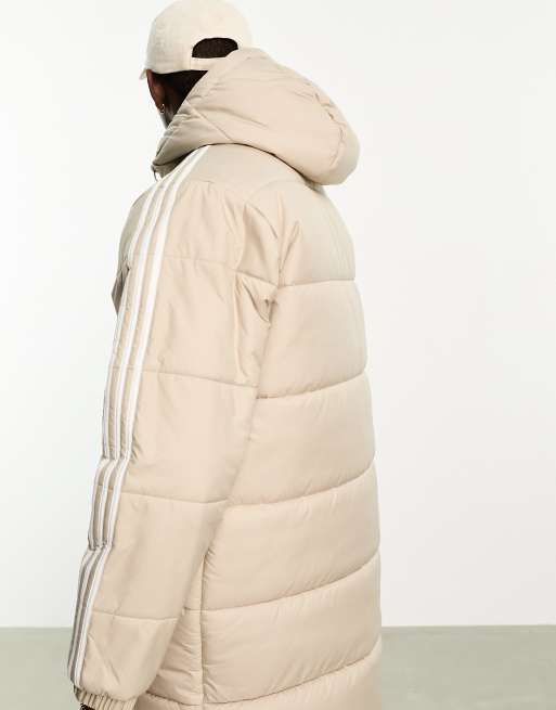 Adidas long outlet puffer