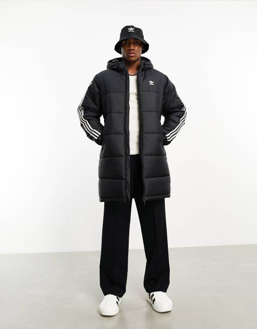 Adidas 90s longline store down jacket