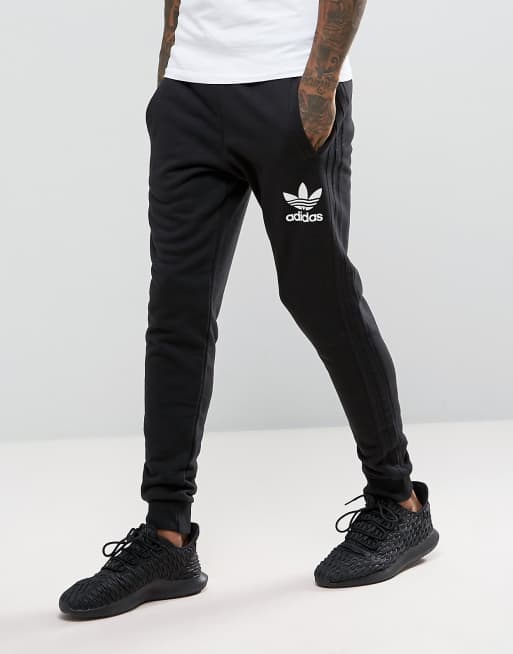 Stellen Korb Rohöl adidas originals 3 stripe joggers in Menstruation ...