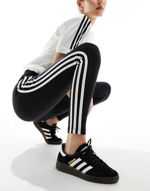 Women's adidas Originals Trefoil 3-Stripes Leggings  Outfits with leggings,  Womens printed leggings, Adidas leggings outfit