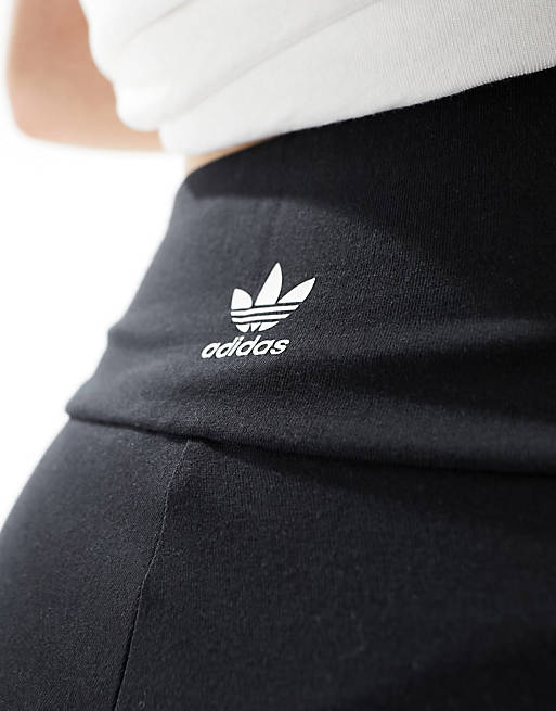 adidas Originals 3 stripe leggings in black | ASOS