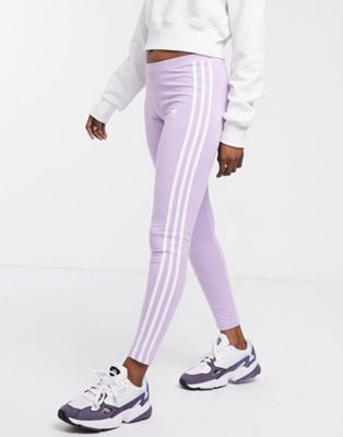 purple adidas leggings