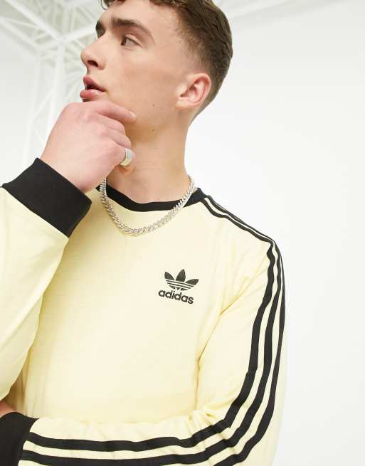 Light yellow store adidas shirt