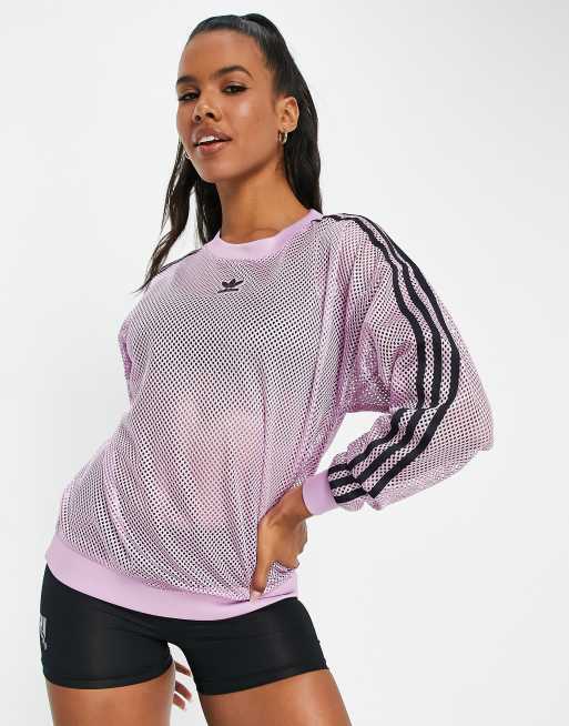 Mesh sweatshirt store