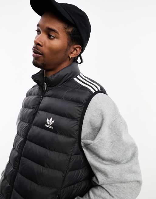 Adidas black gilet on sale