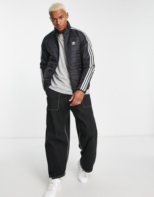 Adidas originals men's superstar shop tt quilted jacket long sleeve