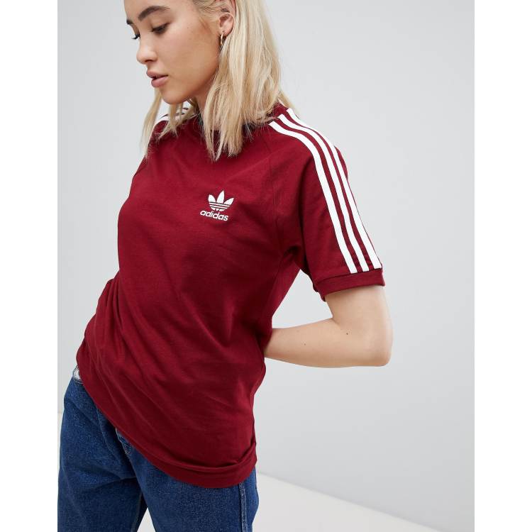 T shirt on sale adidas bordeaux