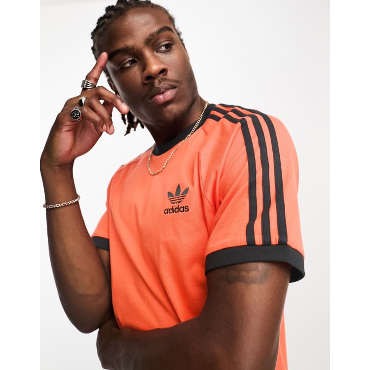 Orange t 2024 shirt adidas