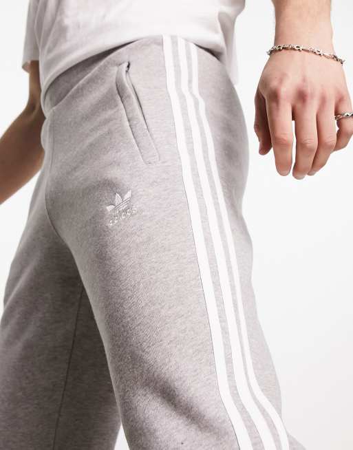 Adidas originals 3 2024 stripes pants grey