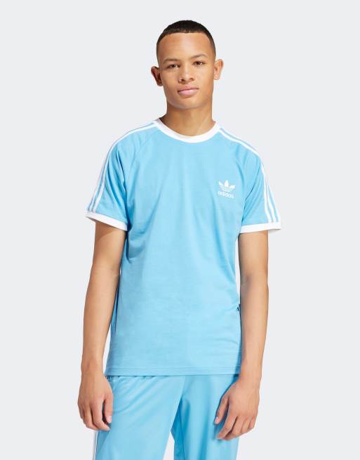 Light blue cheap adidas top