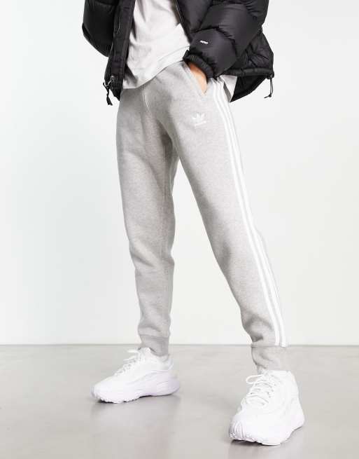 adidas Originals 3-Stripes Tall sweatpants in gray