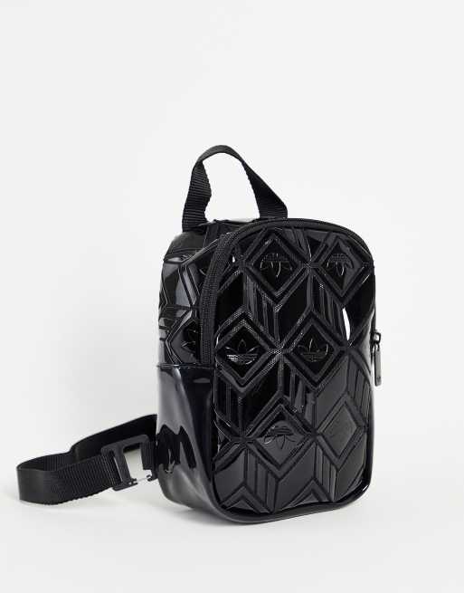 Adidas originals 3d cheap geometric backpack in black