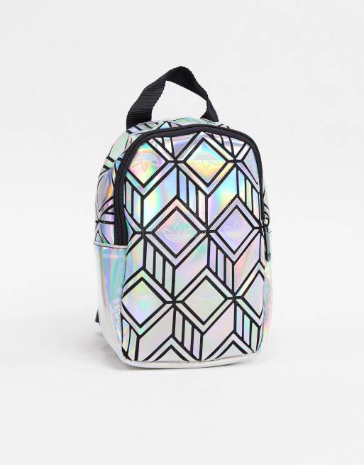 Adidas backpack cheap silver