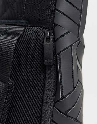 adidas originals 3d geometric backpack in black