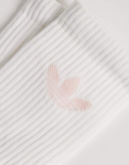 adidas Originals 3er-Pack Trefoil Crew-Socken in Pastelltönen, 3 von 3