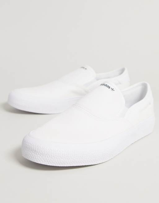 adidas Originals 3MC slip on trainers in white | ASOS