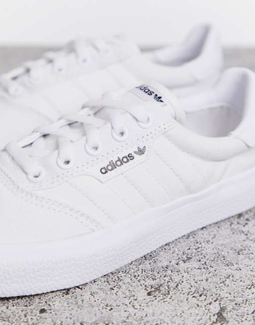 adidas Originals 3MC Sneaker in Triple WeiB ASOS