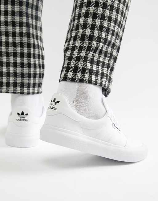 adidas Originals 3MC Sneaker in Triple WeiB ASOS