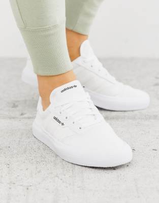 Adidas Originals 3mc Vulc Trainer In White | ModeSens