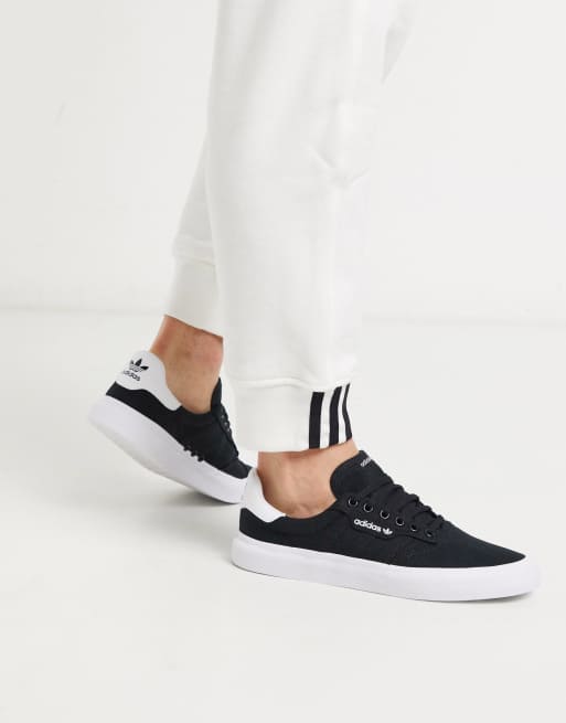 ziel vliegtuigen Nachtvlek adidas Originals 3MC sneakers in black | ASOS