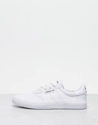 adidas Originals 3MC trainers in triple white | ASOS