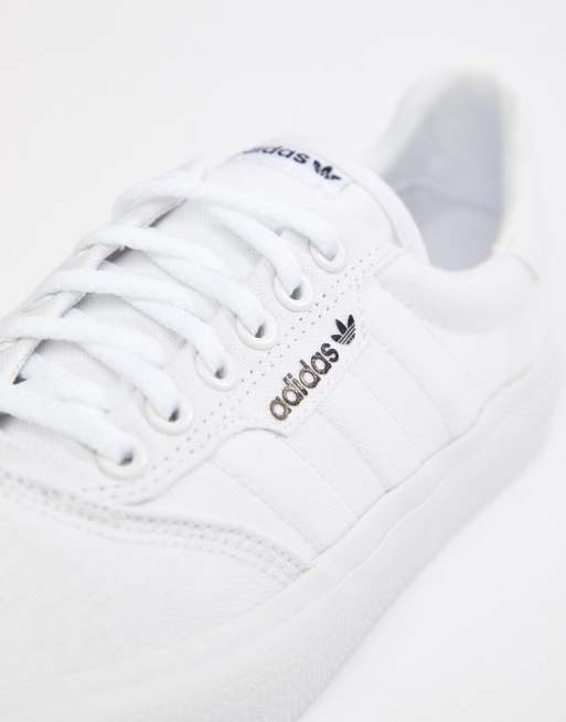 Adidas originals 3mc trainers in hot sale white b22705