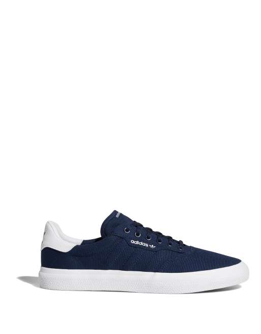 adidas Originals 3MC Vulc trainers in blue and white