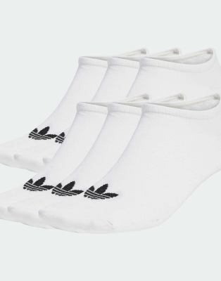 adidas Originals - 6 Paar Füßlinge in Weiß