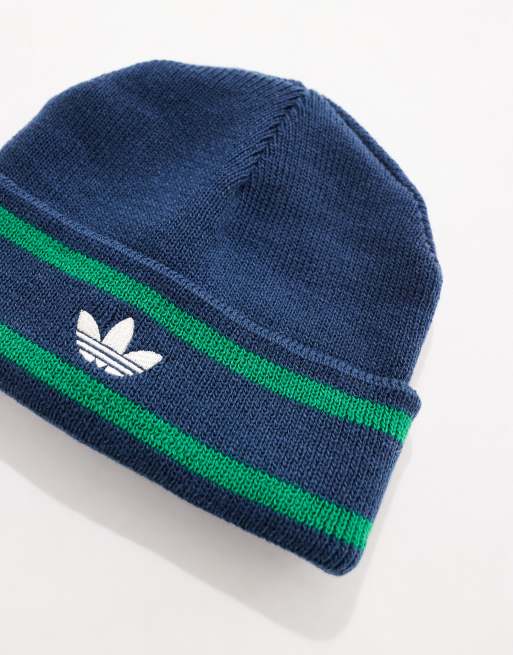 vintage 90s old adidas beanie knit cap ⑪