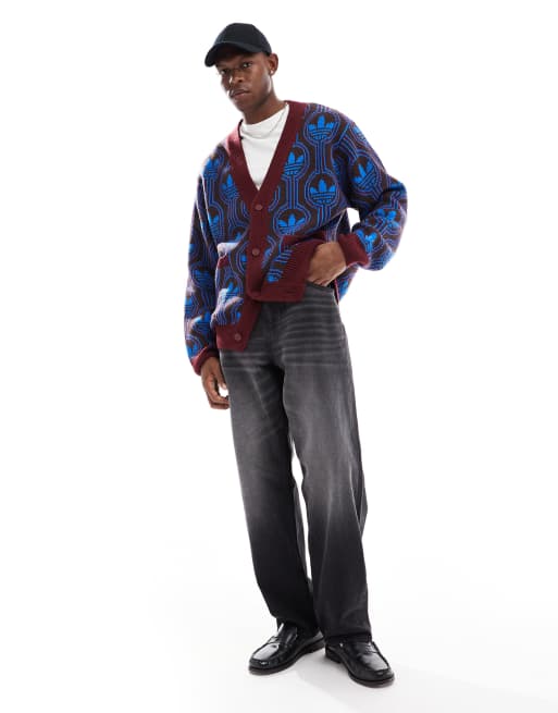 【ADIDAS】 Originals 70s Trefoil Cardigan ★送料・関税込★ 送料関税込み☆adidas Originals☆70s トレフォイルカーディガン