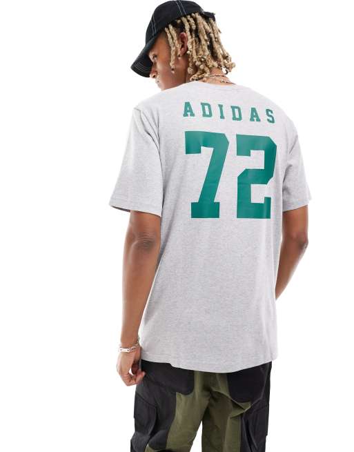 adidas Originals 72 T Shirt in Grau ASOS