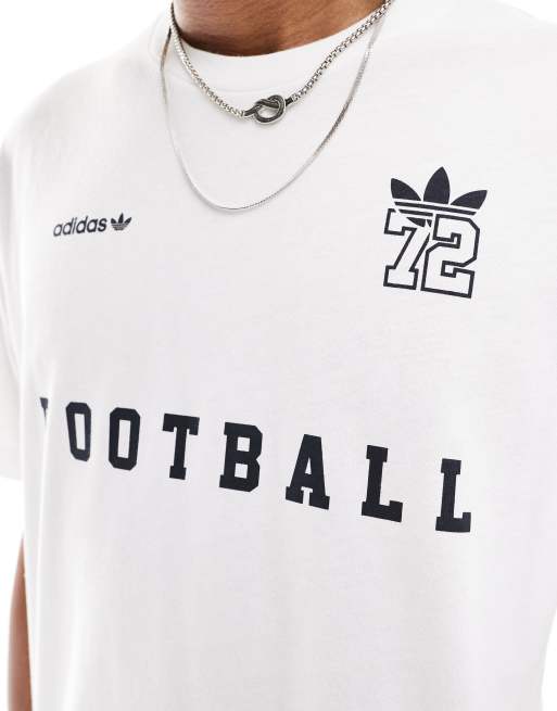 adidas Originals 72 T Shirt in WeiB mit Schriftzug ASOS