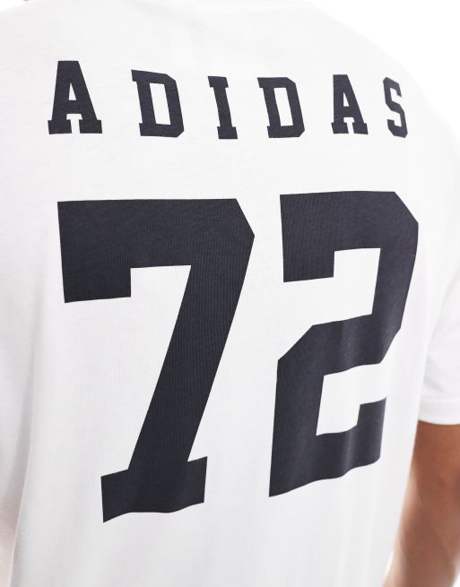 adidas Originals 72 t shirt in white ASOS