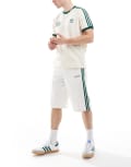 [adidas Originals] adidas Originals 80s 11 inch bermuda shorts in off white M off white