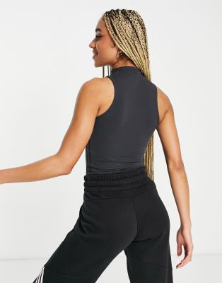 adidas Originals '80's Aerobic' cut out bodysuit in black | ASOS