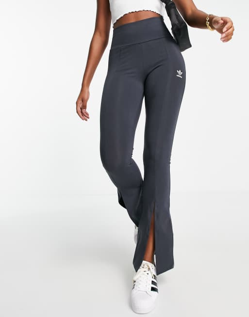 adidas Originals - '80's Aerobic' - Flare-broek met splitjes voor in zwart