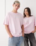 [adidas Originals] adidas Originals 80s logo graphic t-shirt in pink L Clear pink
